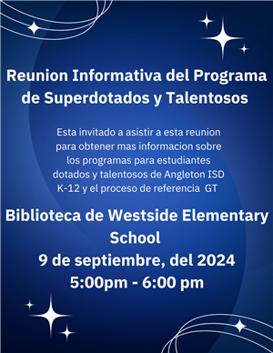 GT Program Info Meeting Spanish